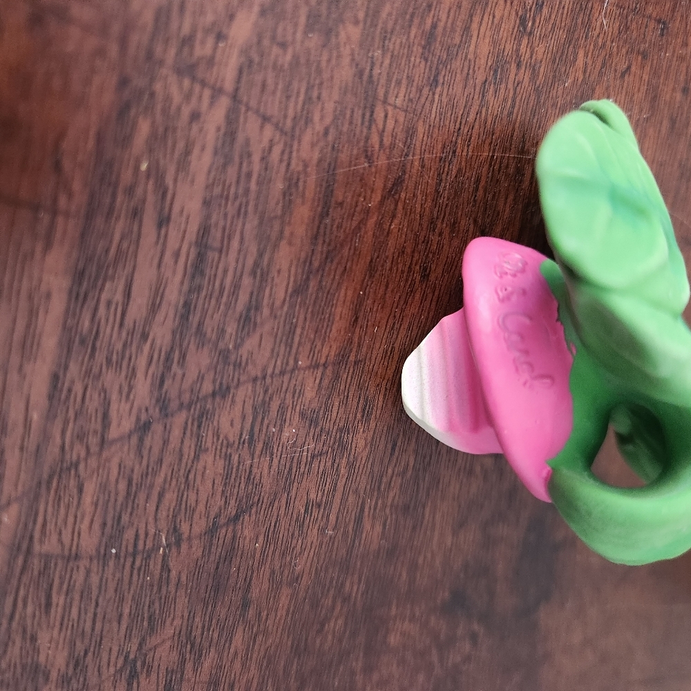 Oli and carol radish teether